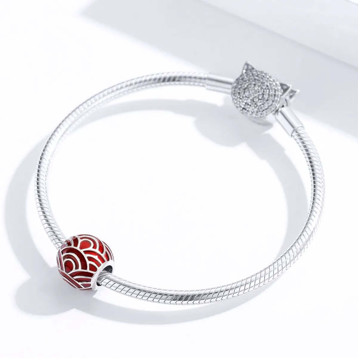 Pandora Style Silver Colorful Charm - BSC133