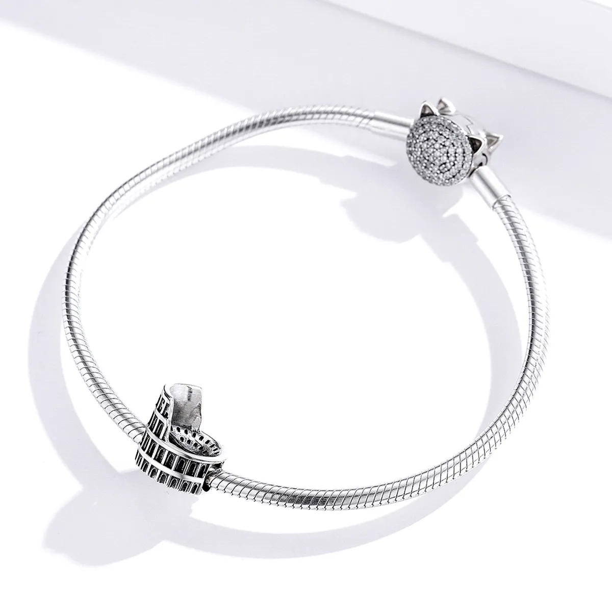 Pandora Style Silver Colosseum Charm - SCC1543