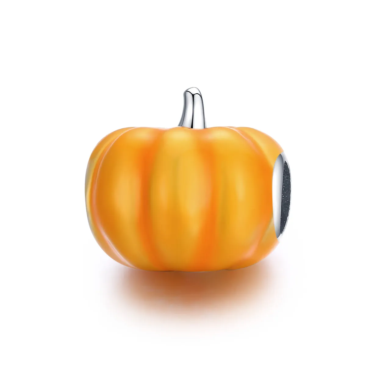 pandora style silver cute pumpkin charm bsc333