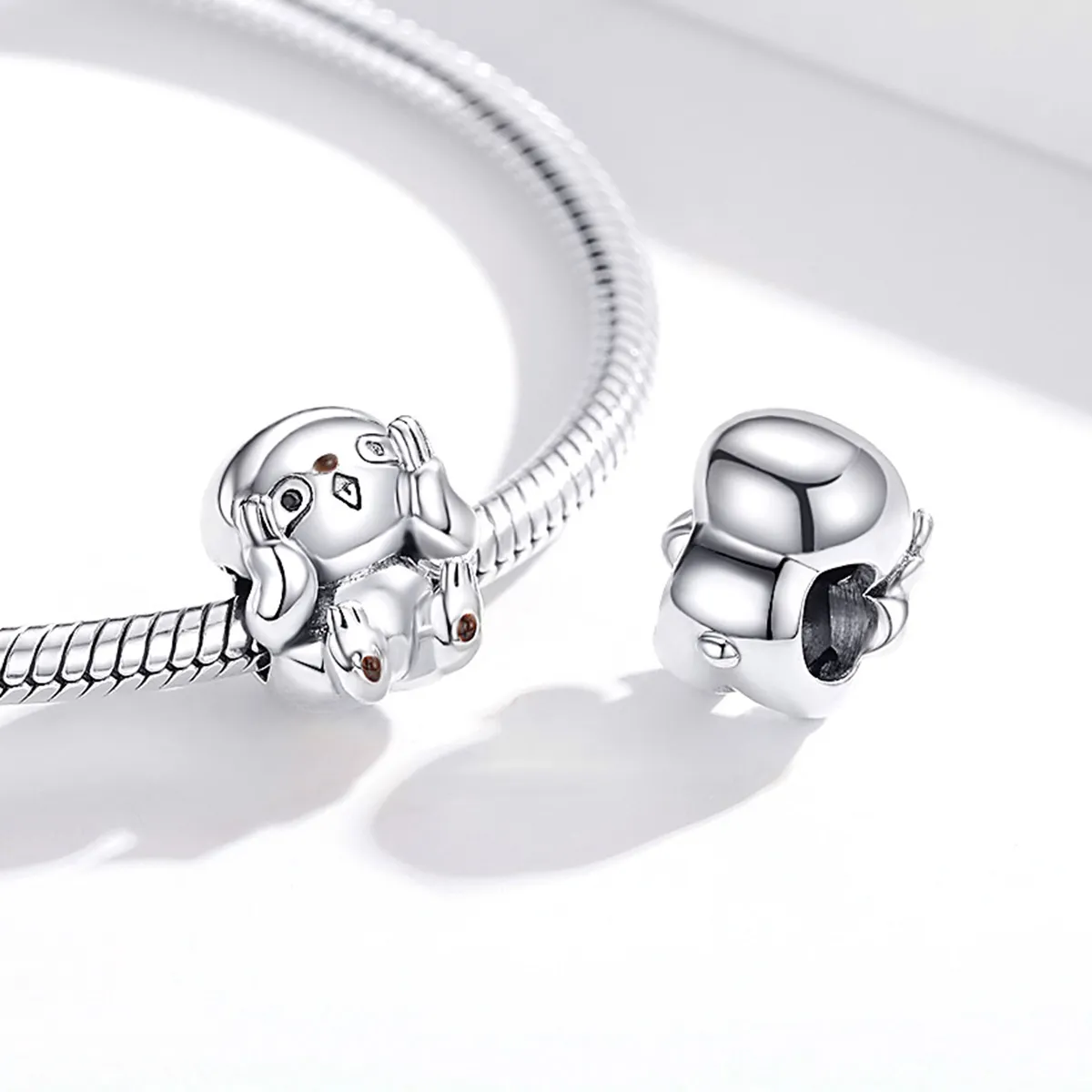 Pandora Style Silver Cute Sloth Charm - SCC1698