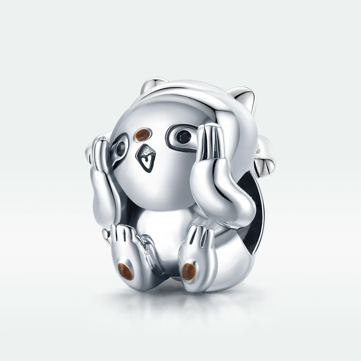 Pandora Style Silver Cute Sloth Charm - SCC1698