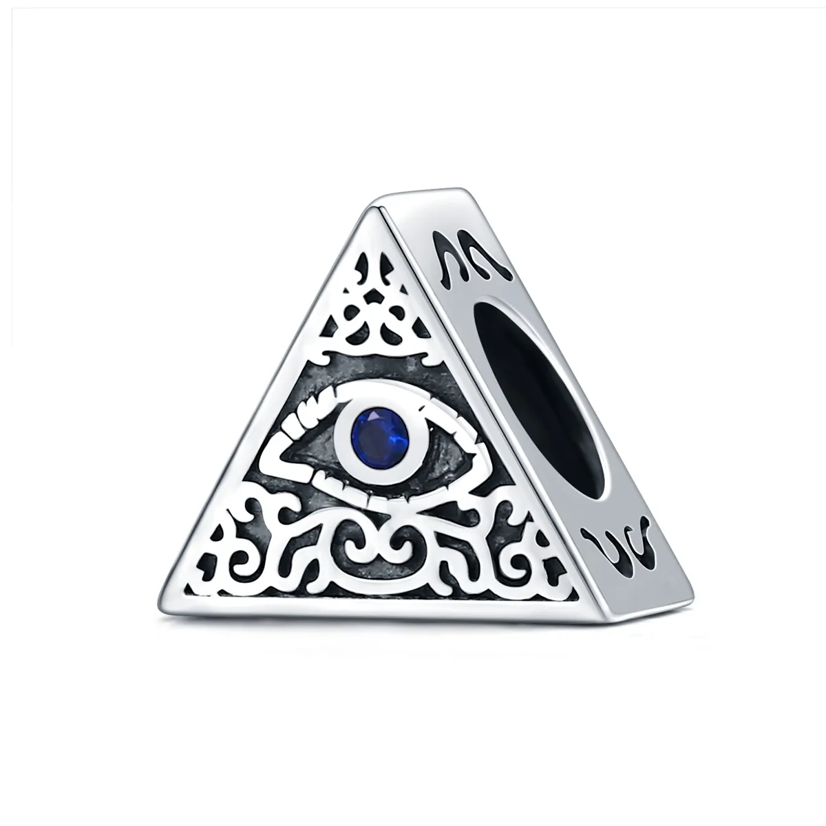 pandora style silver devils eye charm scc1567