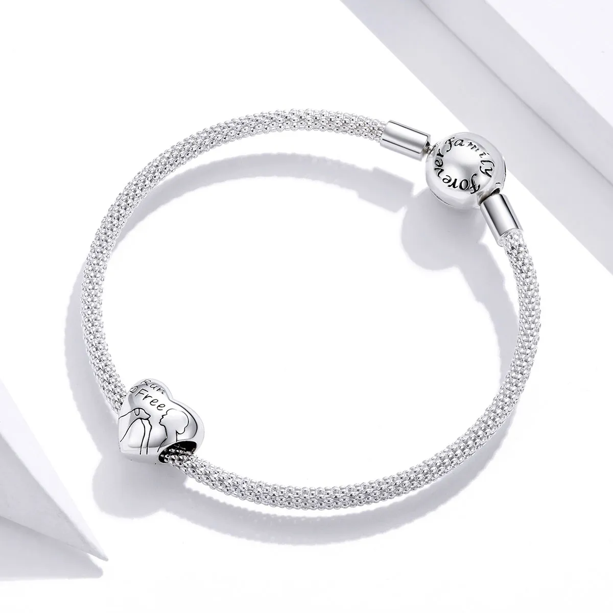 Pandora Style Silver Dog Mom Charm - SCC1679