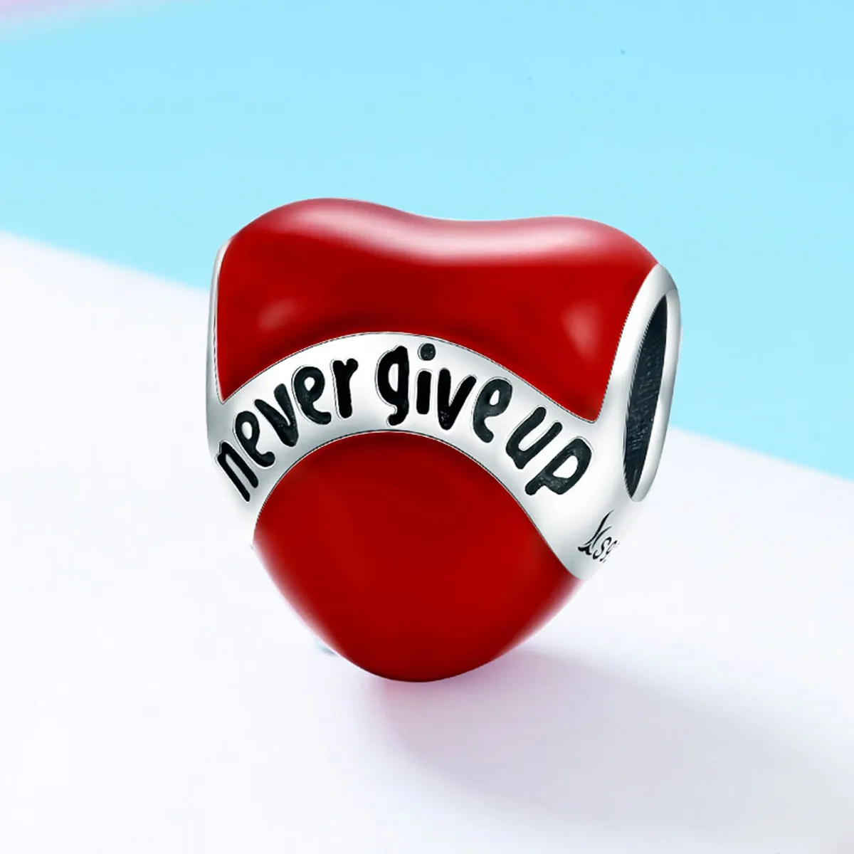 Pandora Style Silver Don'T Give Up Charm - SCC808