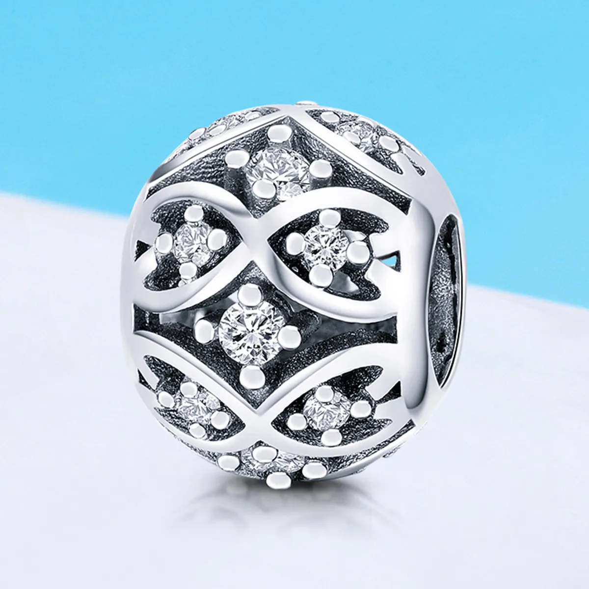 Pandora Style Silver Elegance Charm - SCC732