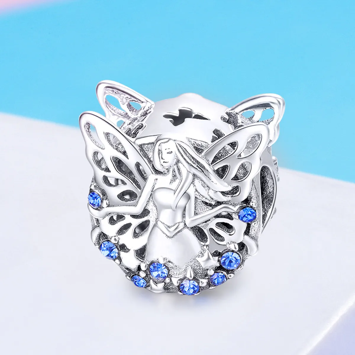 Pandora Style Silver Fairy Charm - BSC027