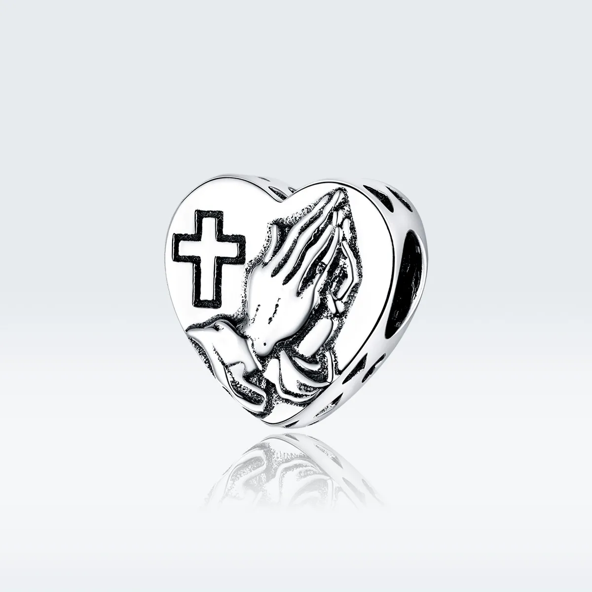 Pandora Style Silver Faith Charm - BSC317