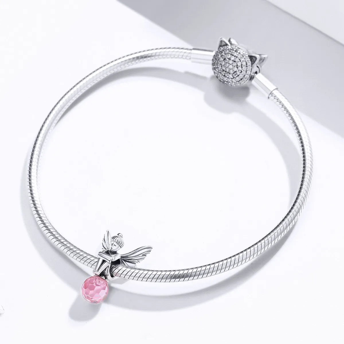 Pandora Style Silver Flower Elf Charm - SCC1483