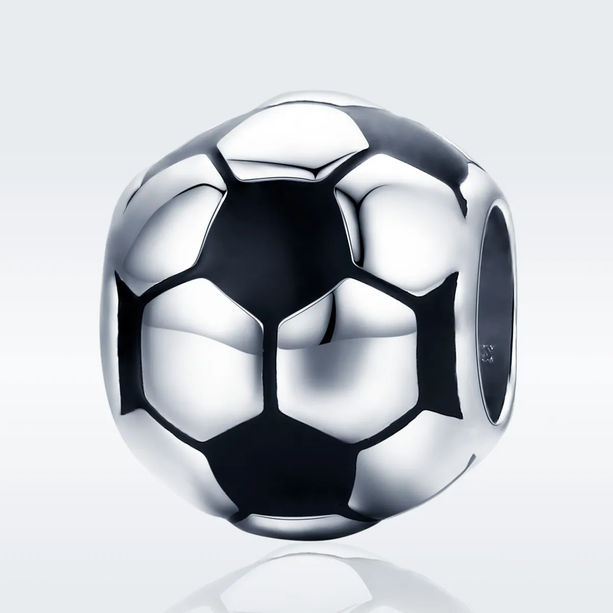 Pandora Style Silver Football Passion Charm - SCC666