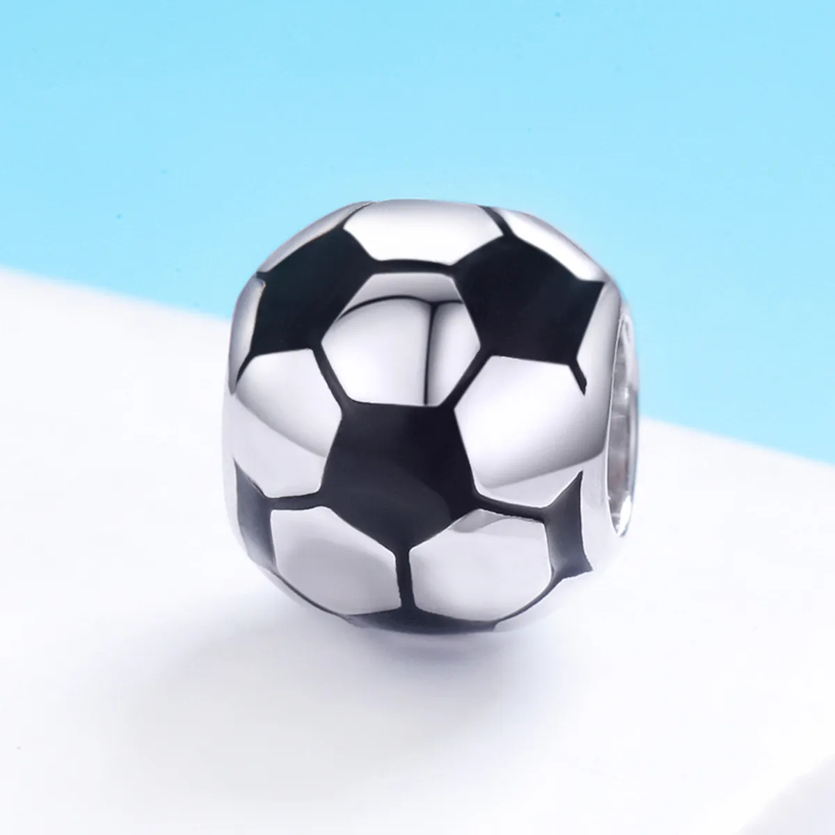 Pandora Style Silver Football Passion Charm - SCC666