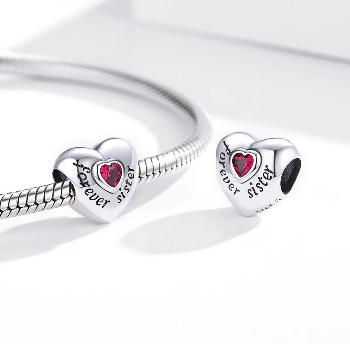 Pandora Style Silver Forever Love Charm - SCC1835