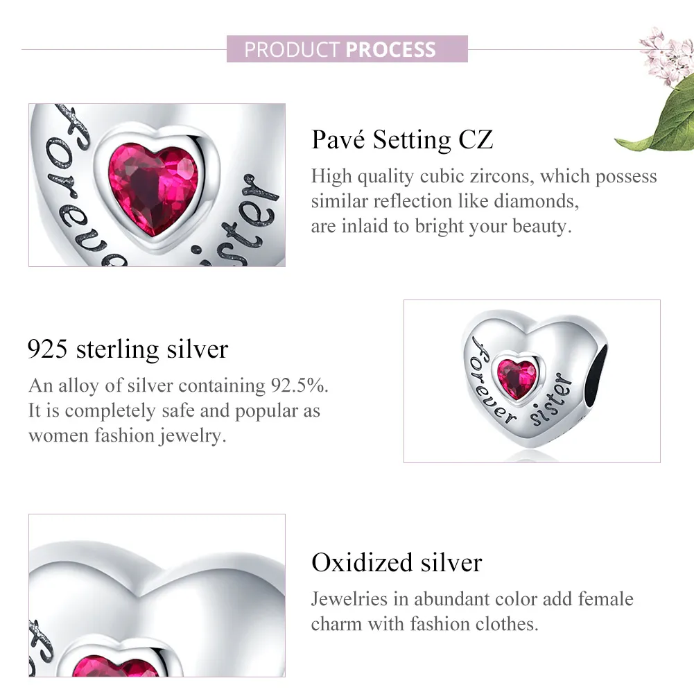 Pandora Style Silver Forever Love Charm - SCC1835