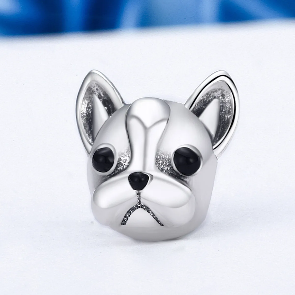 Pandora Style Silver French Bulldog Charm - SCC315