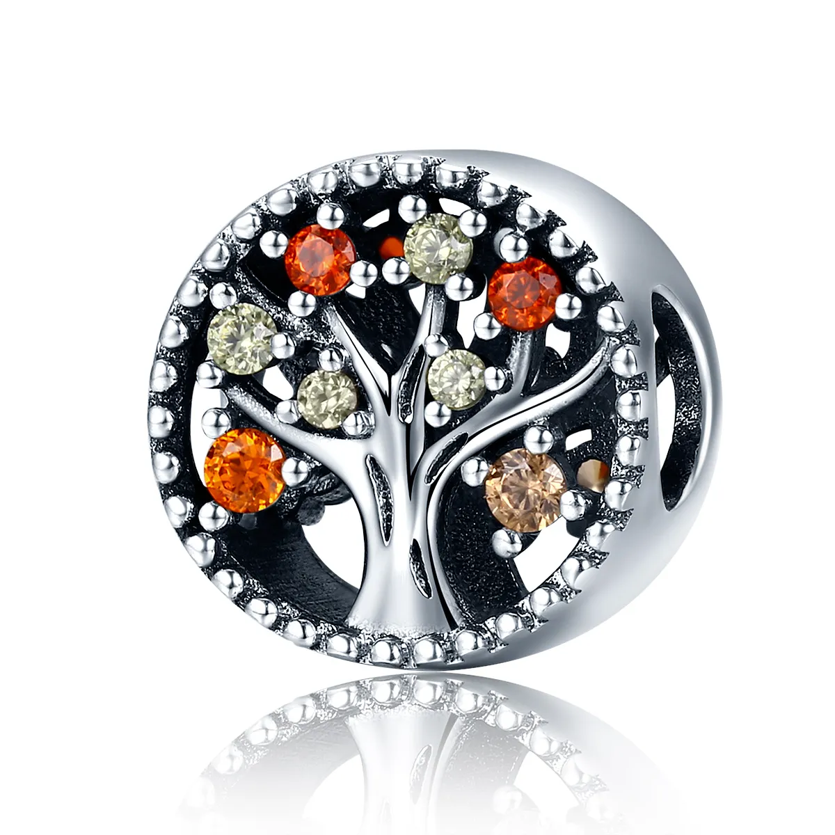 Pandora Style Silver Fruit of Autumn Charm - SCC219