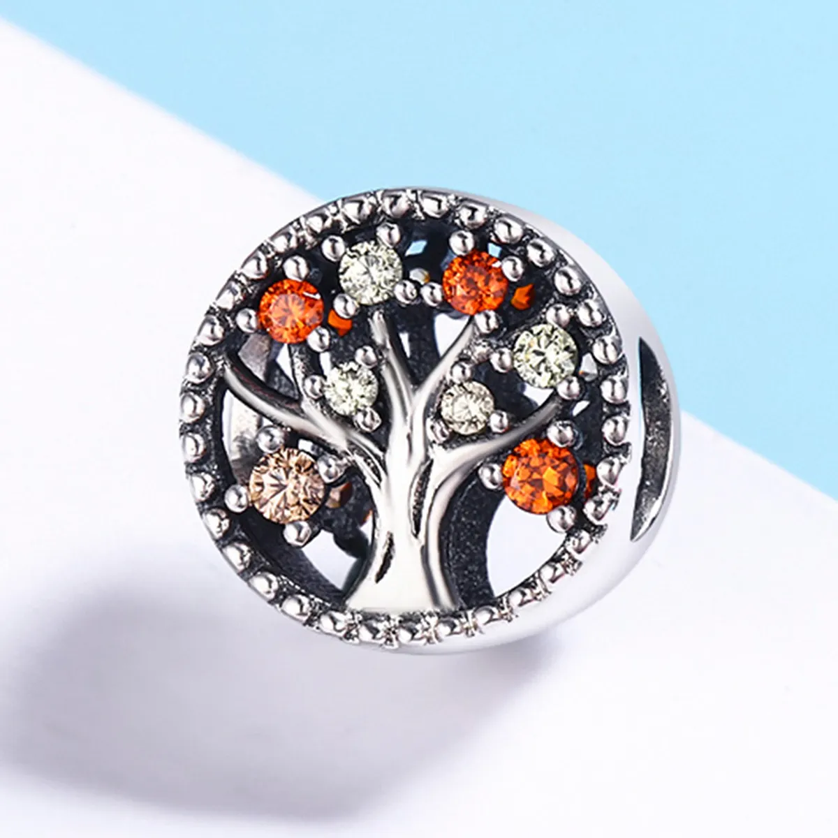 Pandora Style Silver Fruit of Autumn Charm - SCC219