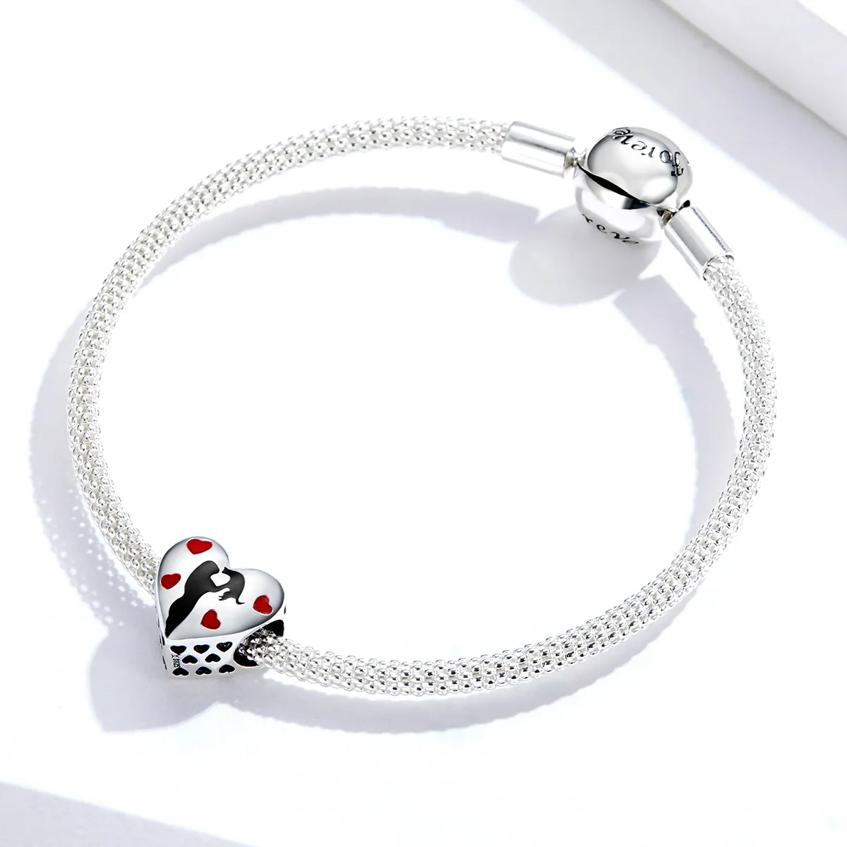 Pandora Style Silver Fur Mom Charm - SCC1508