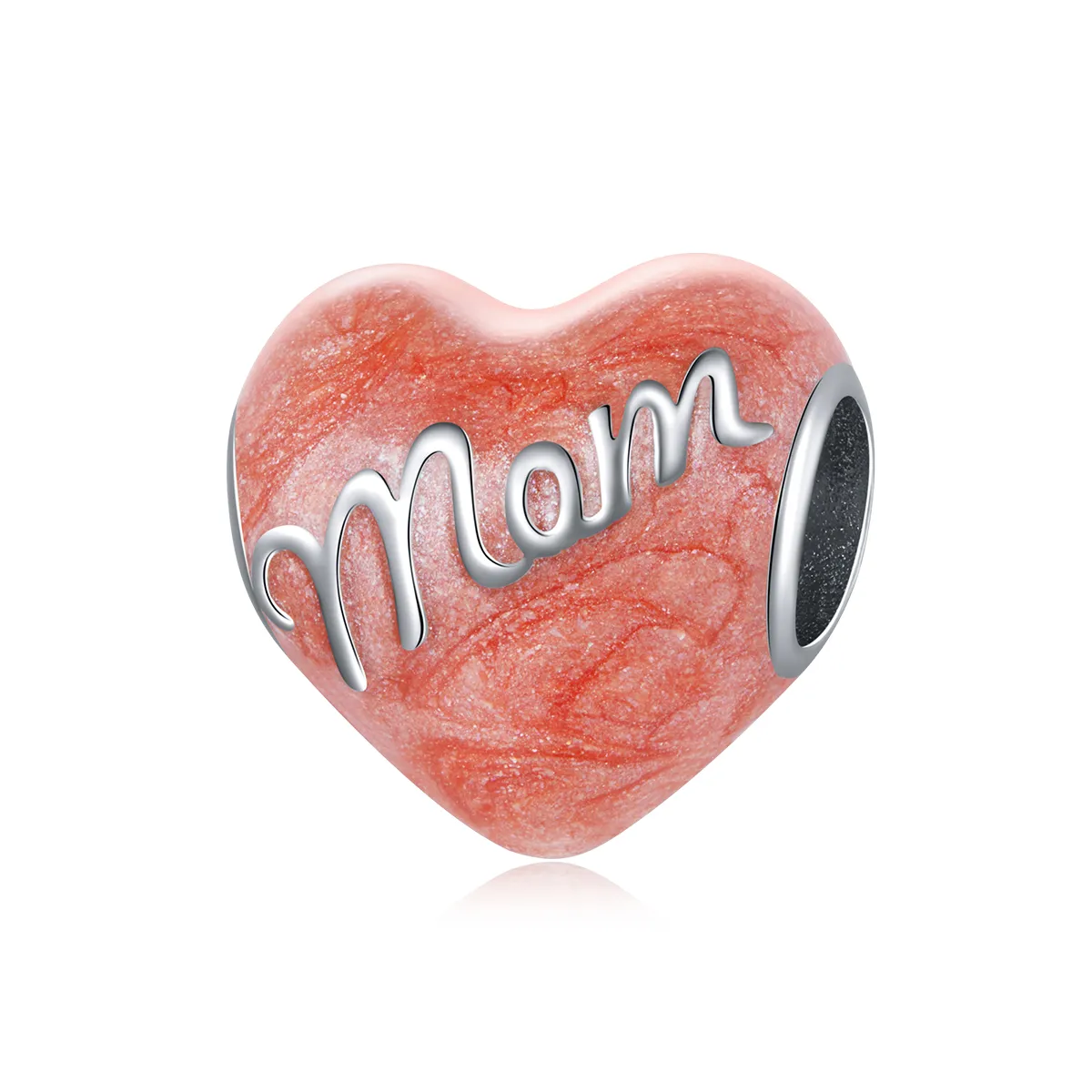 pandora style silver in memory of mom charm scc1793