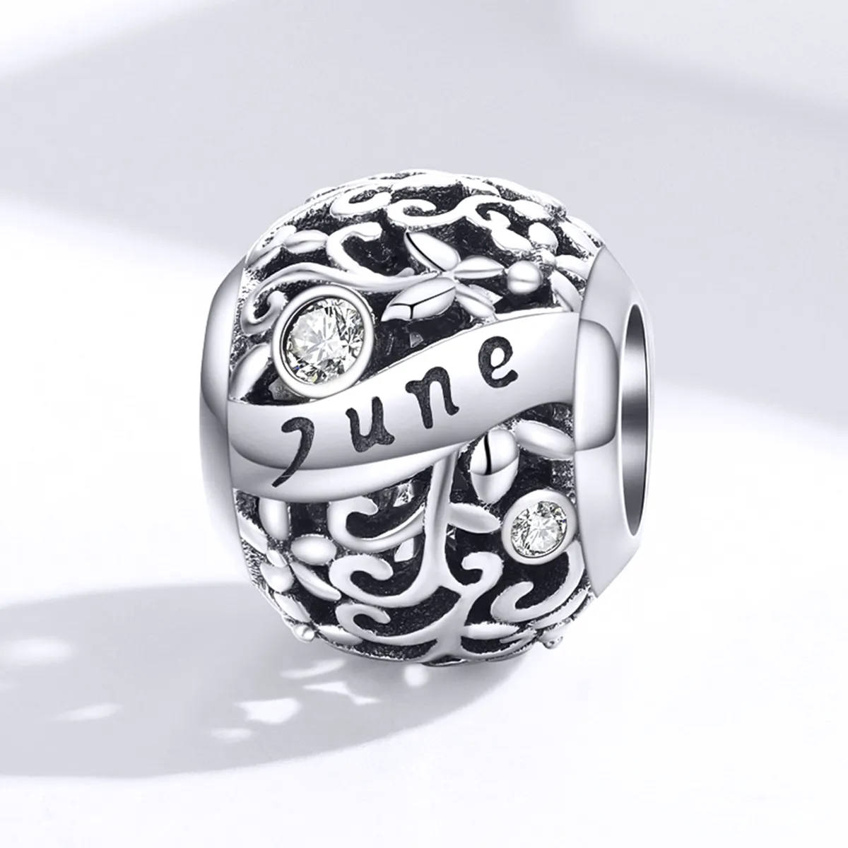 Pandora Style Silver June Birthstone Charm - SCC1385-6