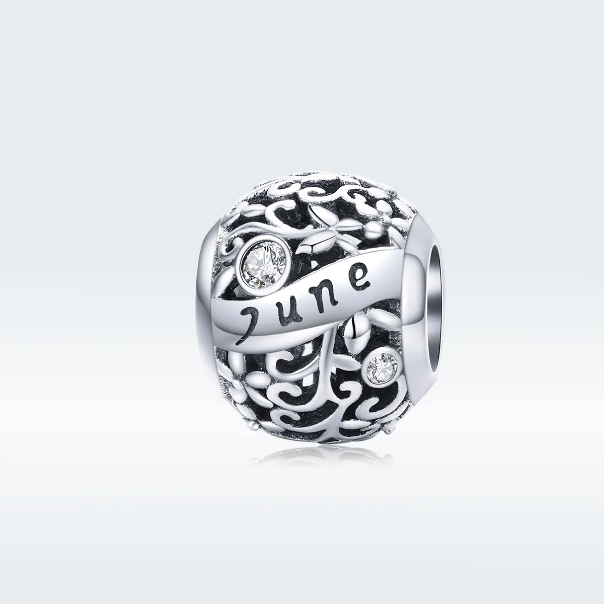 Pandora Style Silver June Birthstone Charm - SCC1385-6