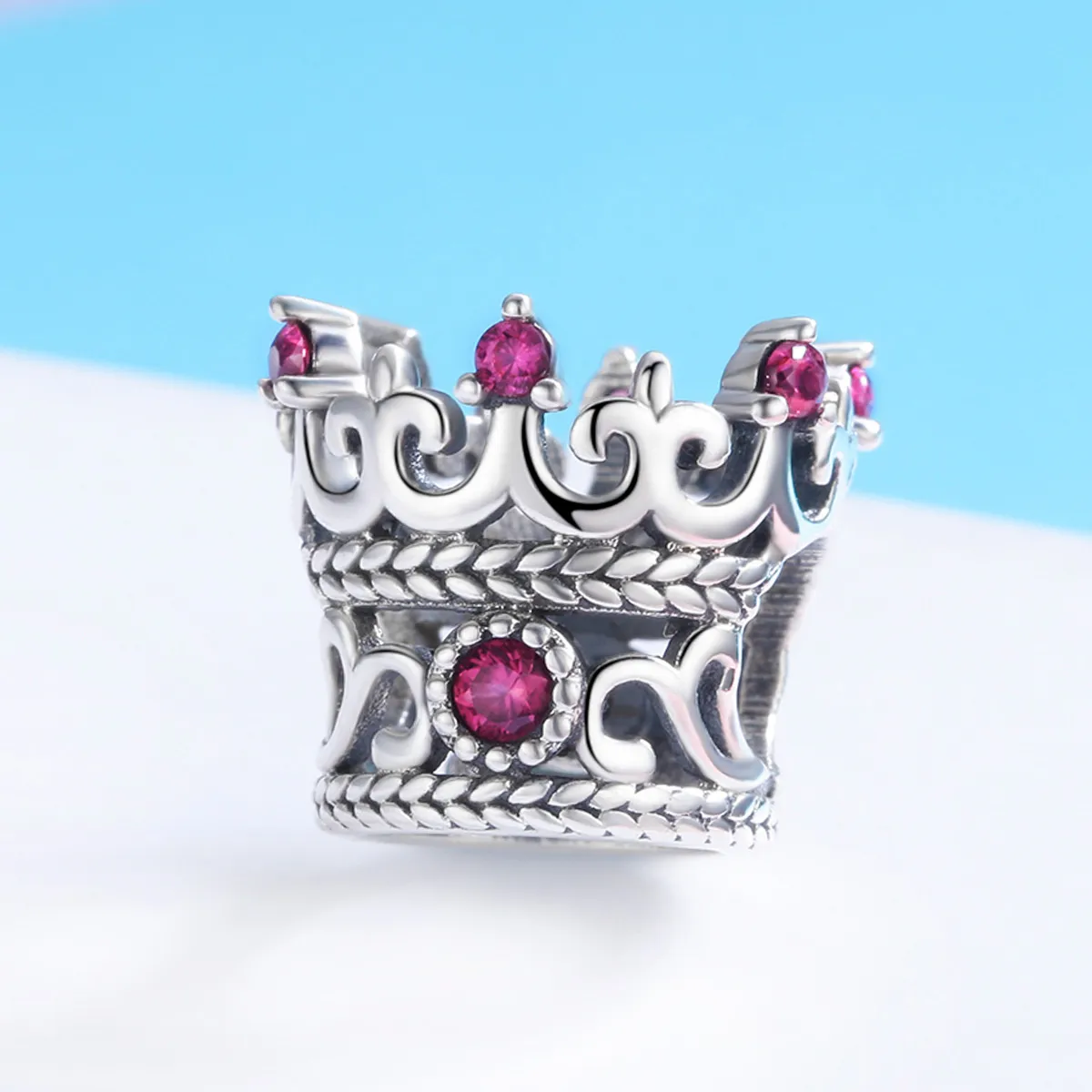 Pandora Style Silver King's Crown Charm - SCC776