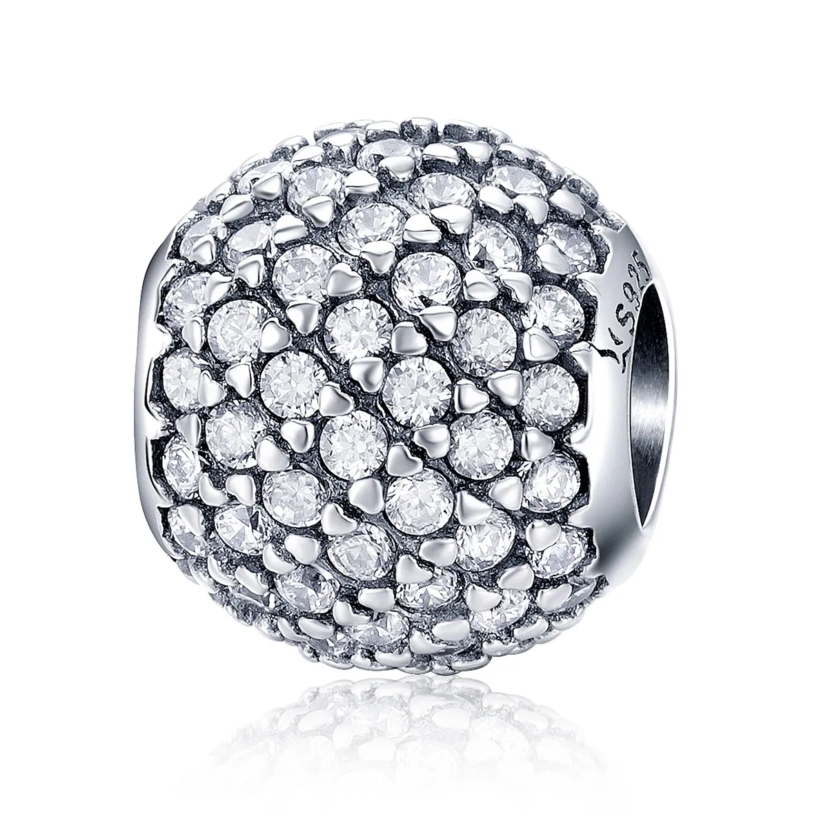 pandora style silver light charm scc733