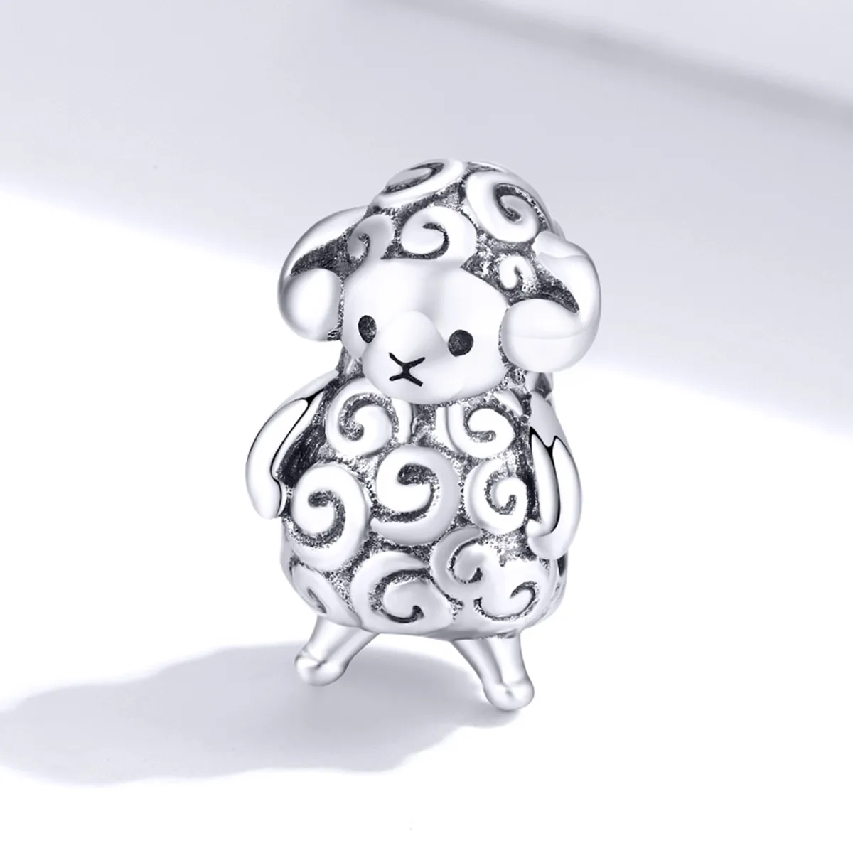 Pandora Style Silver Little Sheep Charm - BSC187