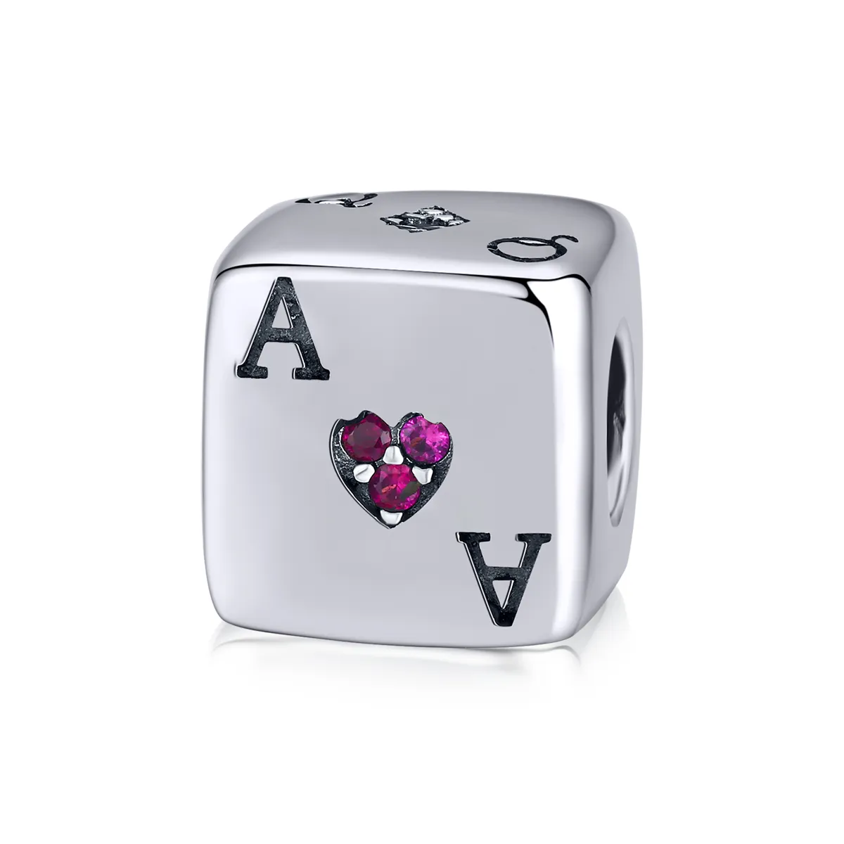 Pandora Style Silver Love Dice Charm - SCC1440