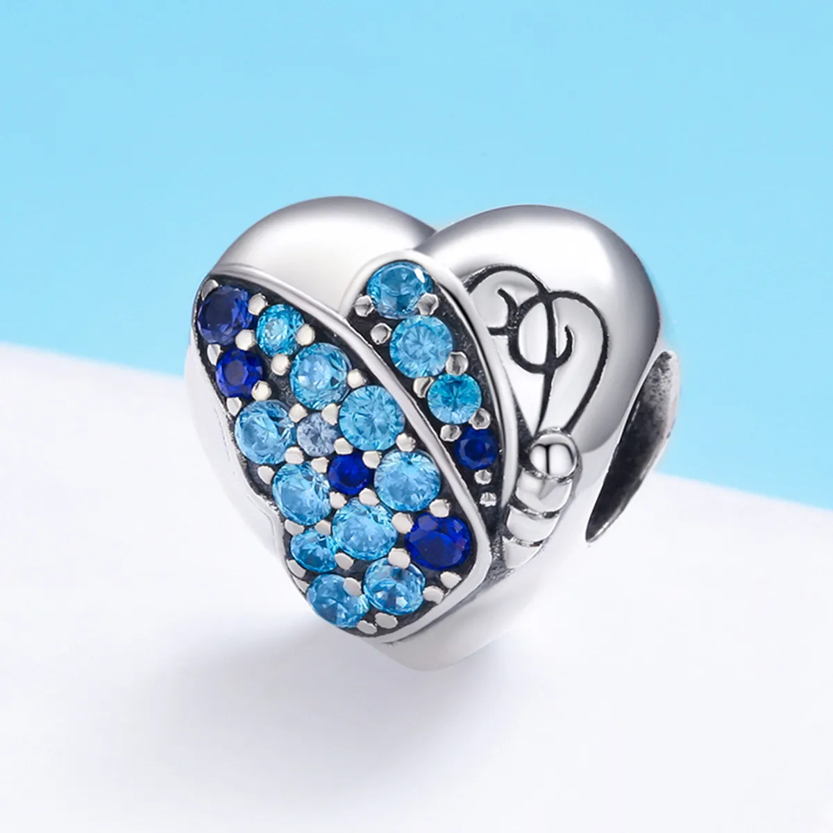 Pandora Style Silver Love of Butterfly Charm - SCC653