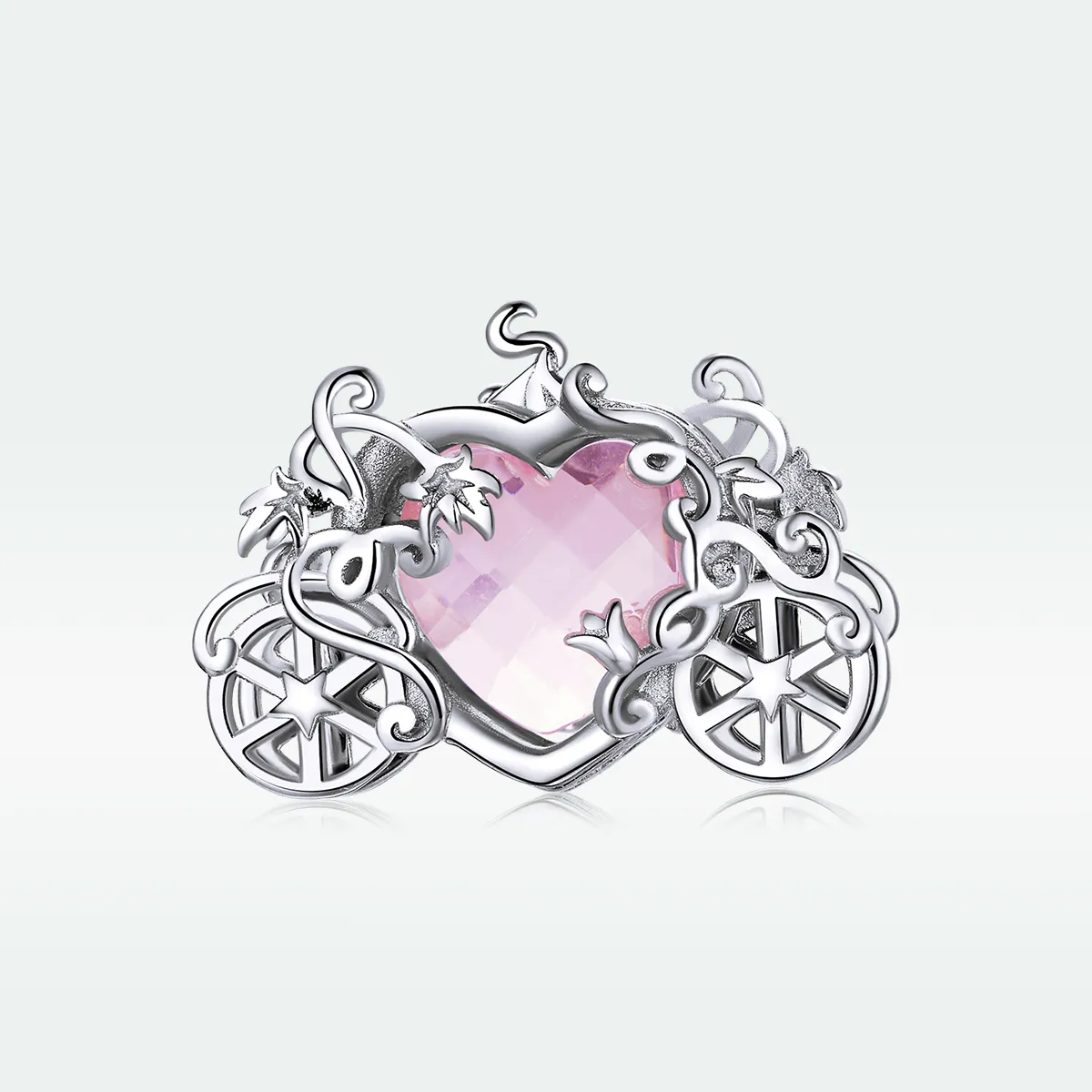 Pandora Style Silver Magic Carriage Charm - BSC412