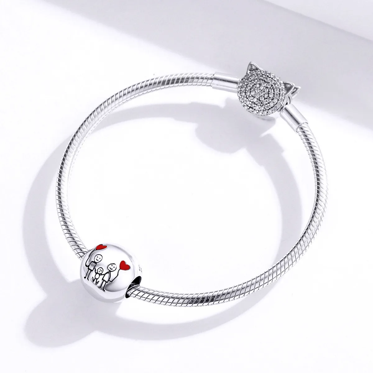 Pandora Style Silver My Family Charm - SCC1339