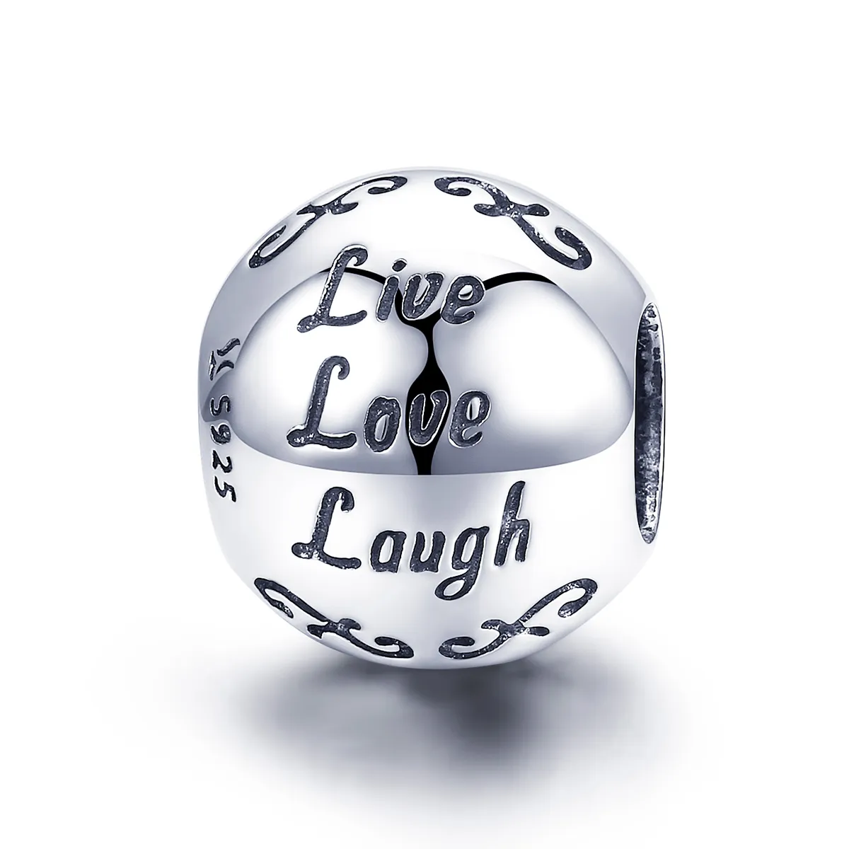 Pandora Style Silver My Happy Life Charm - SCC966