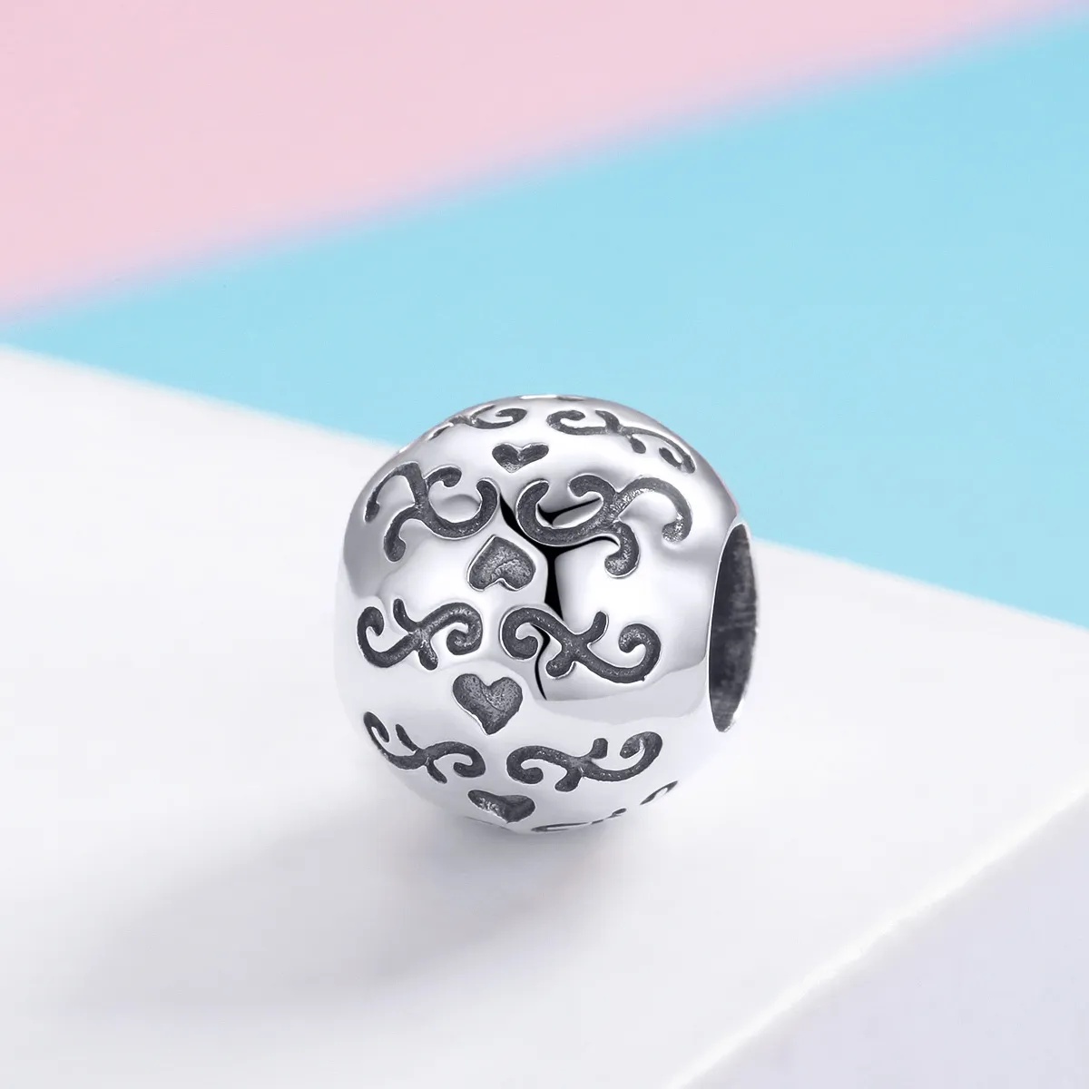 Pandora Style Silver My Happy Life Charm - SCC966