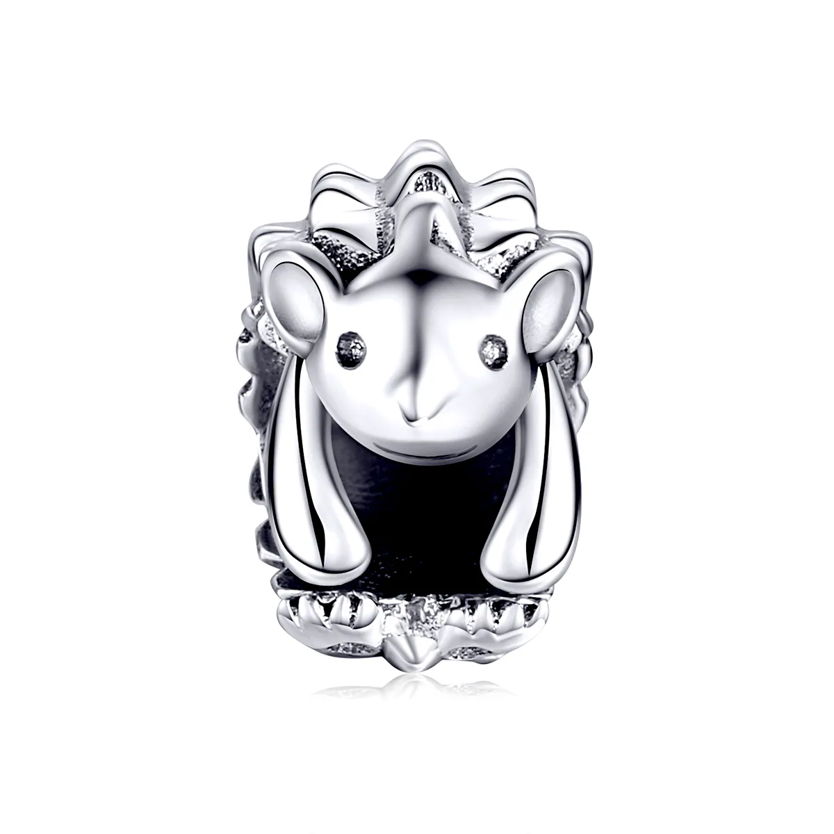 pandora style silver nino the hedgehog charm scc1420