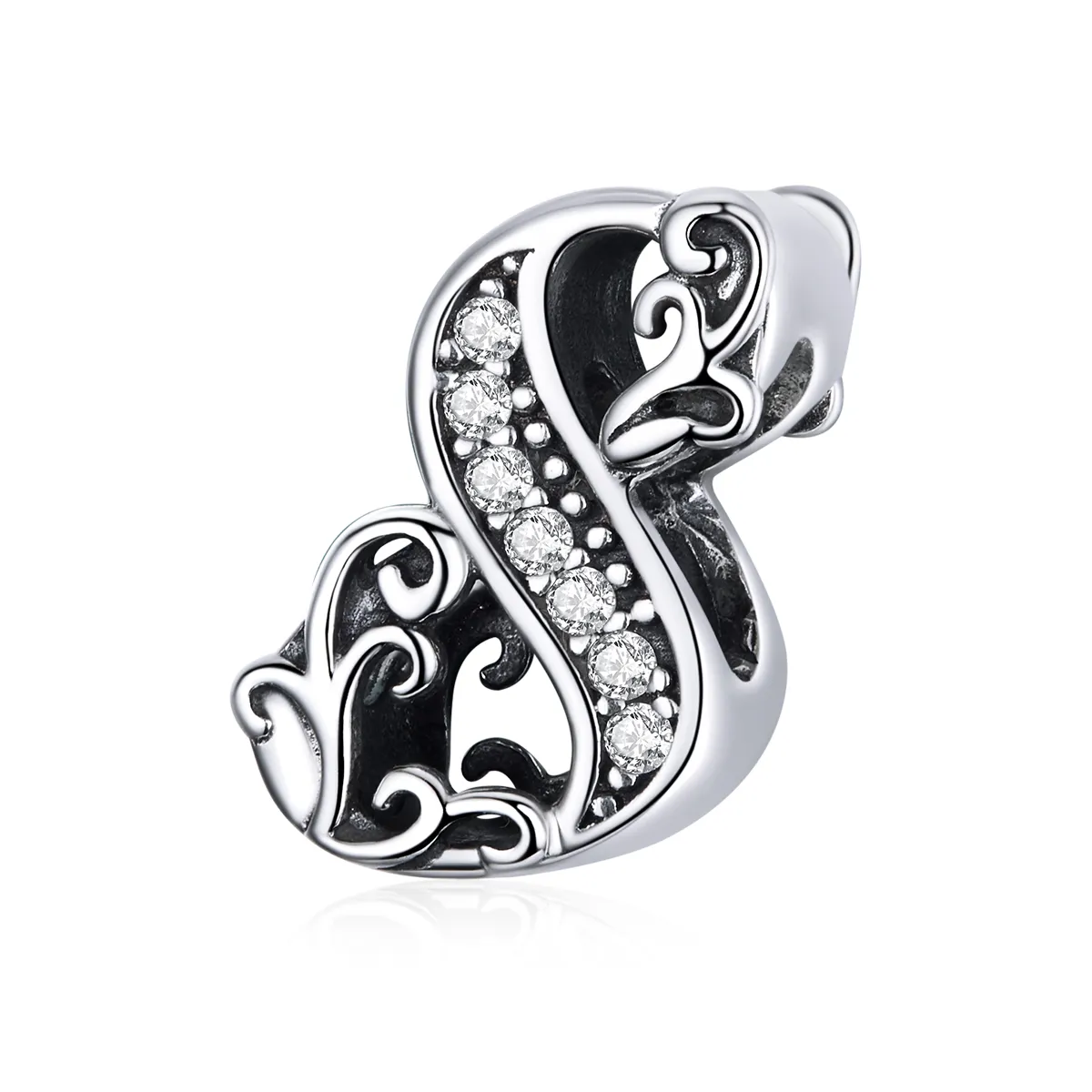 Pandora Style Silver Number 8 Charm - SCC1418-8