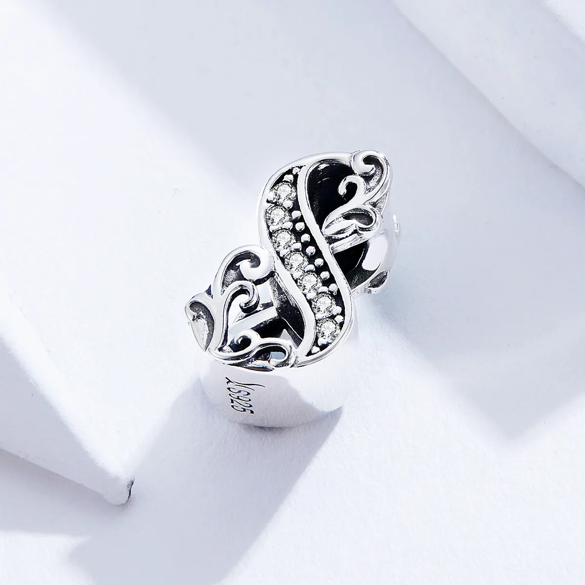 Pandora Style Silver Number 8 Charm - SCC1418-8