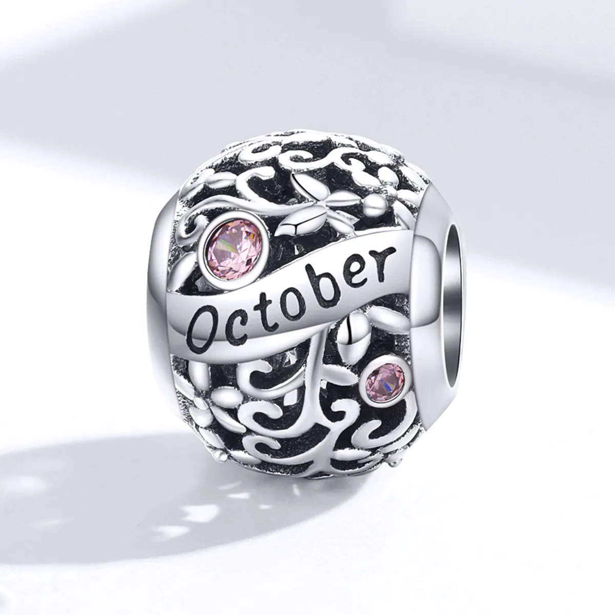 Pandora Style Silver October Birthstone Charm - SCC1385-10