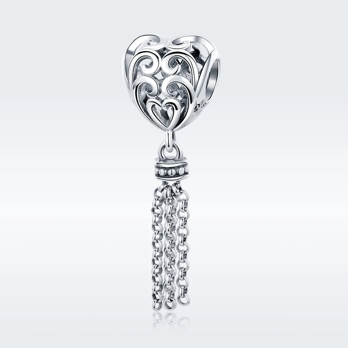 Pandora Style Silver Openwork Dreamcatcher Charm - SCC722