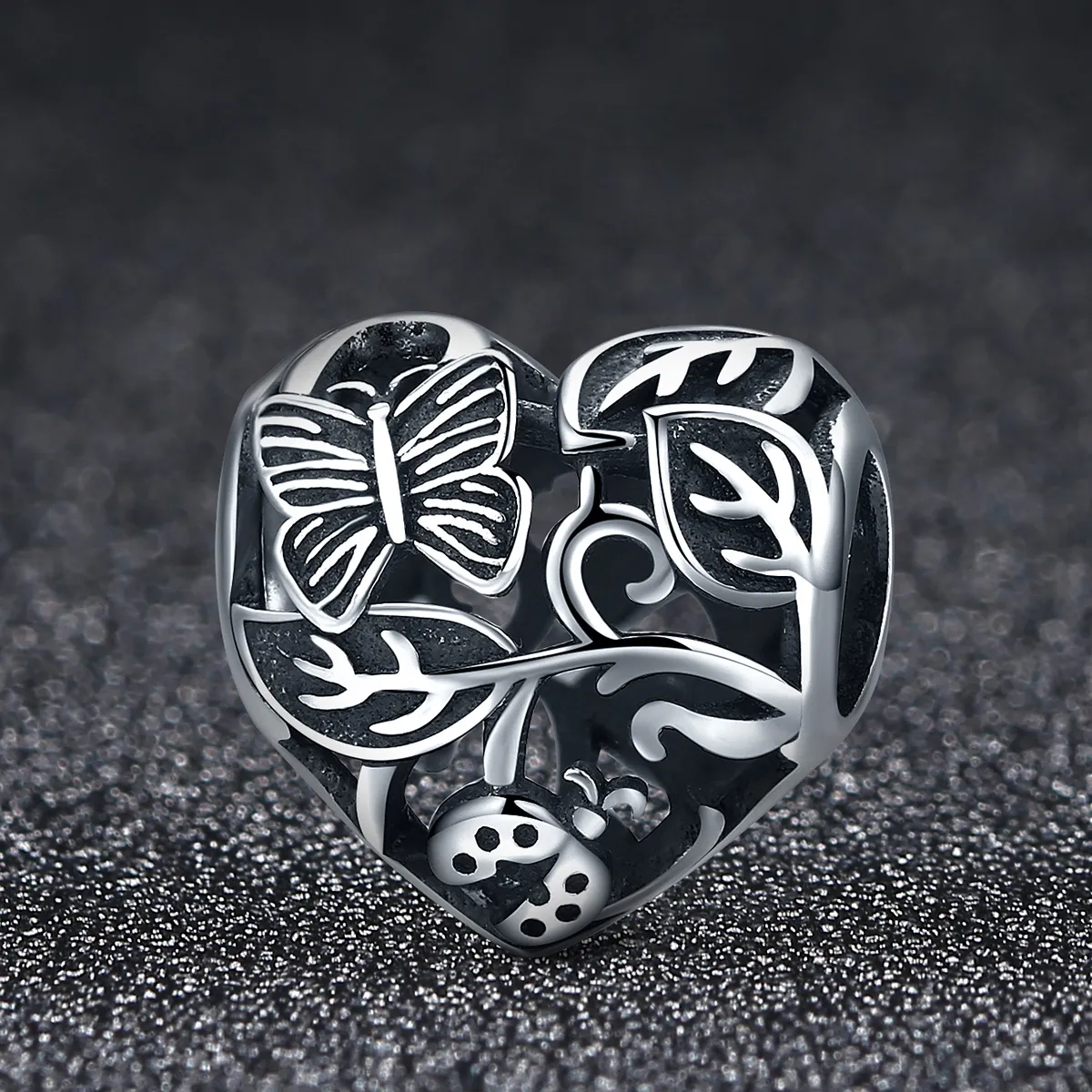 Pandora Style Silver Rain-Back Garden Charm - SCC155