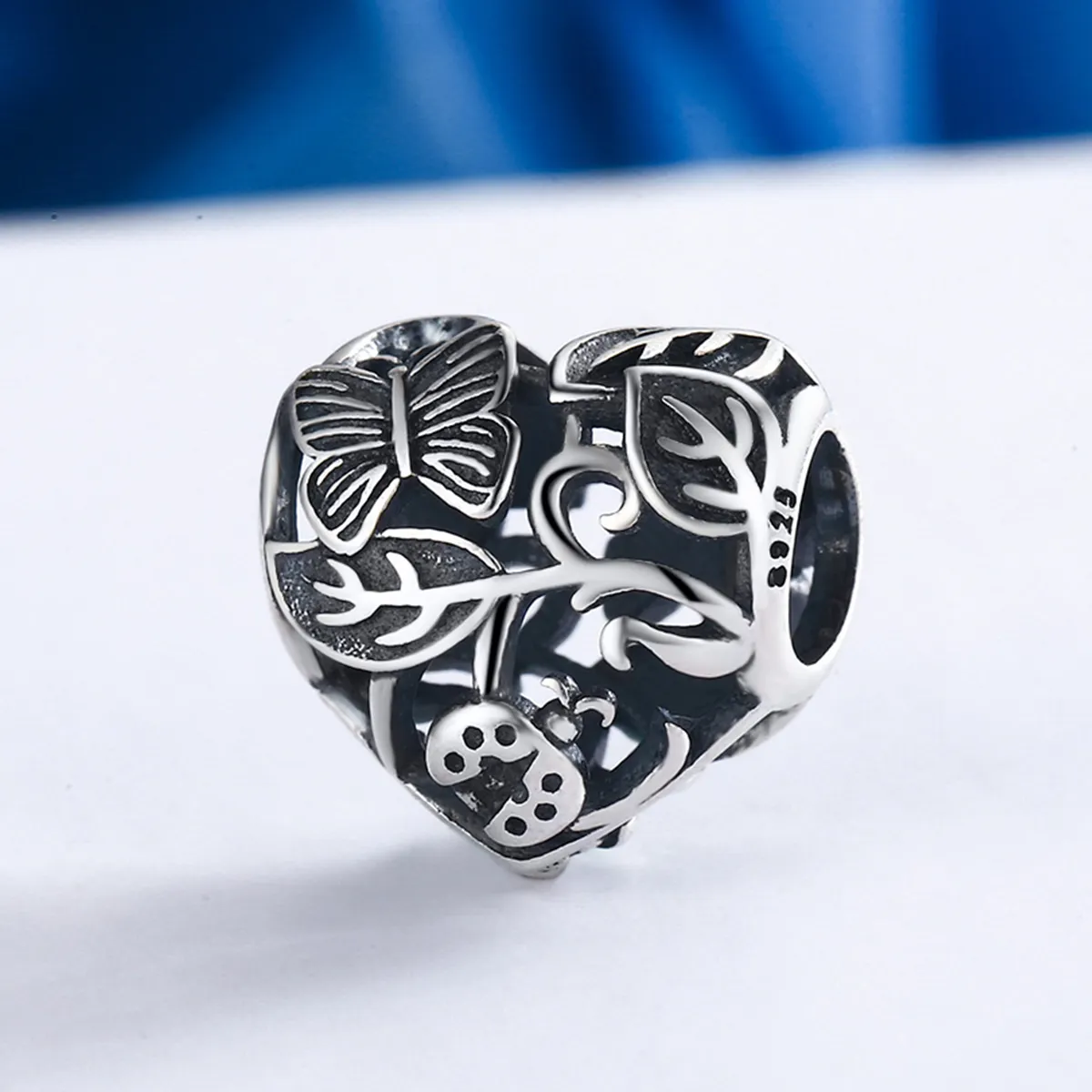 Pandora Style Silver Rain-Back Garden Charm - SCC155