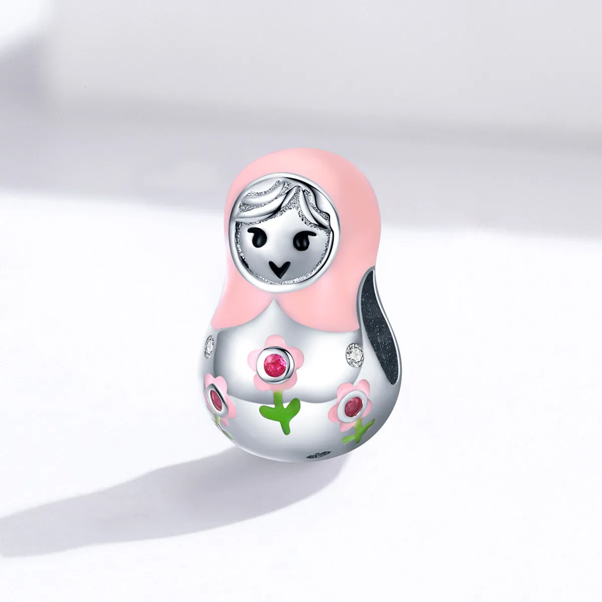 Pandora Style Silver Russian Dolls Charm - SCC1435