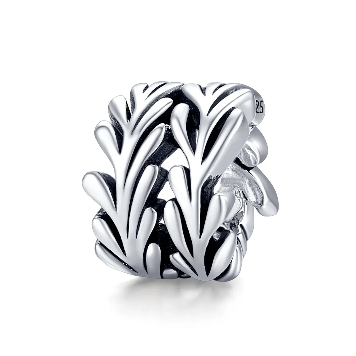 Pandora Style Silver Seaweed Charm - SCC1534