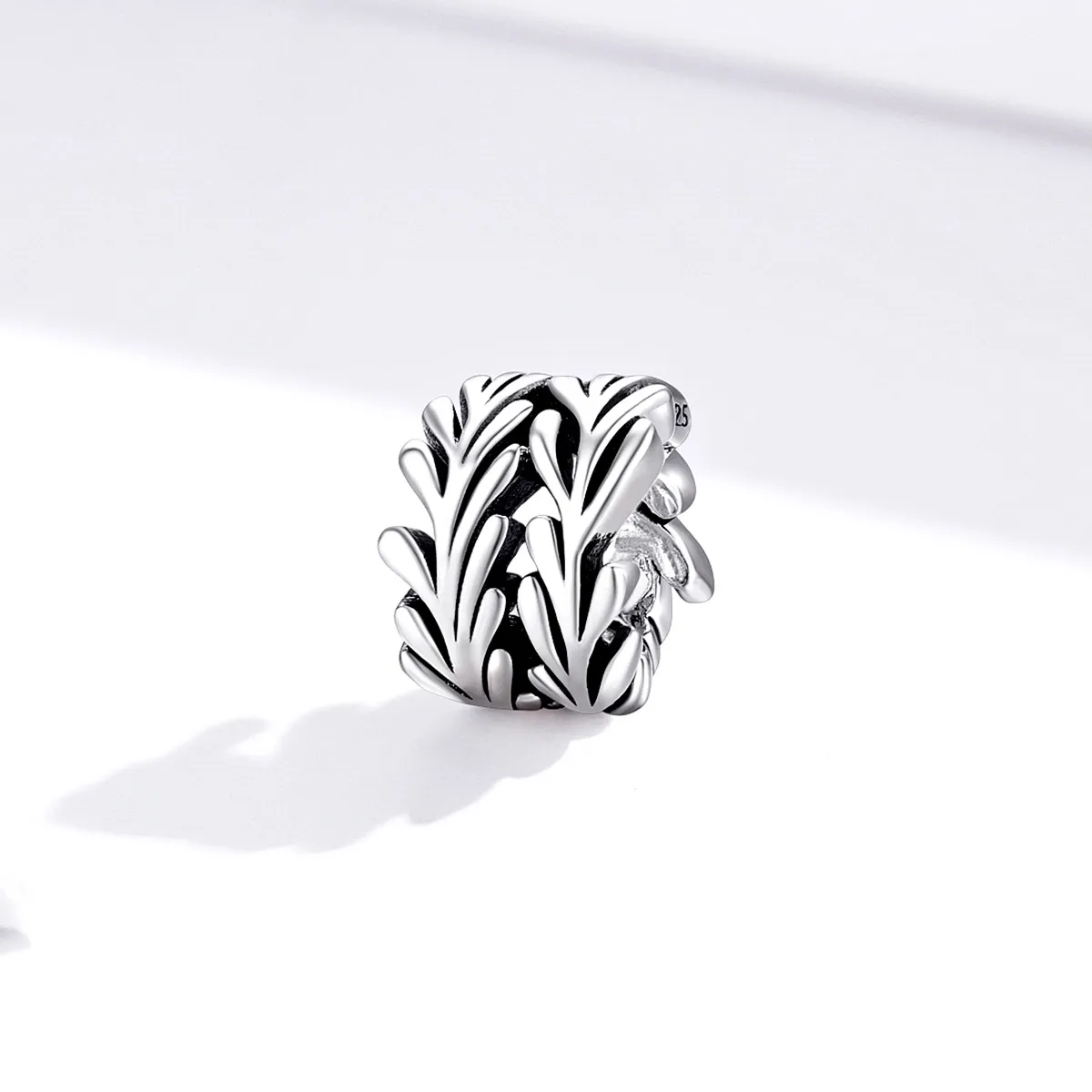 Pandora Style Silver Seaweed Charm - SCC1534