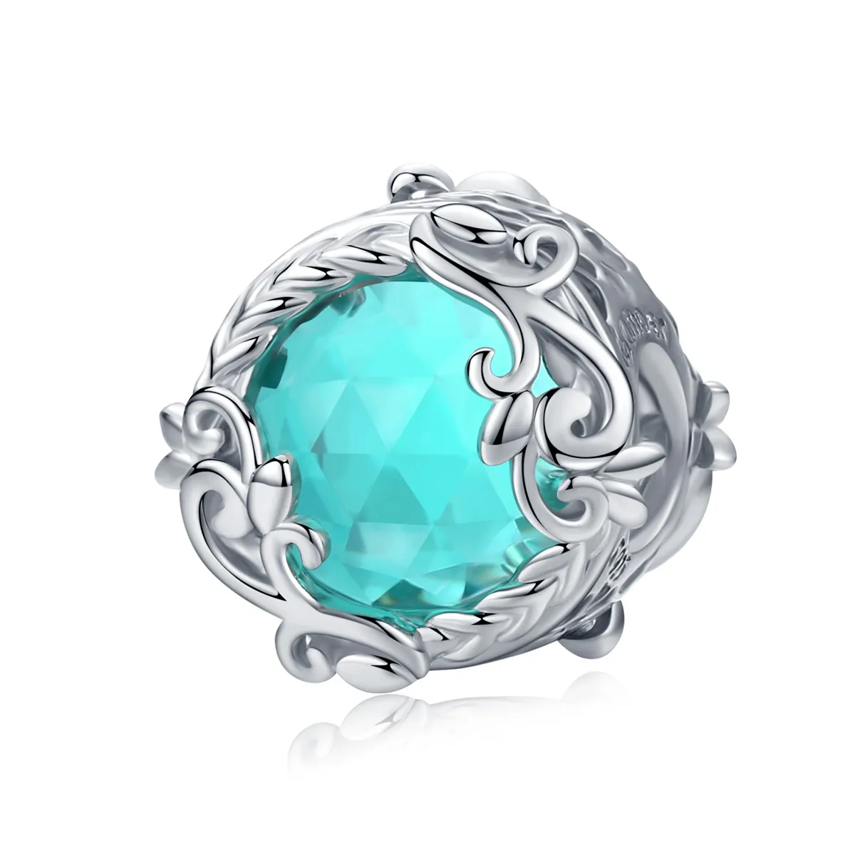 pandora style silver secret garden charm bsc105