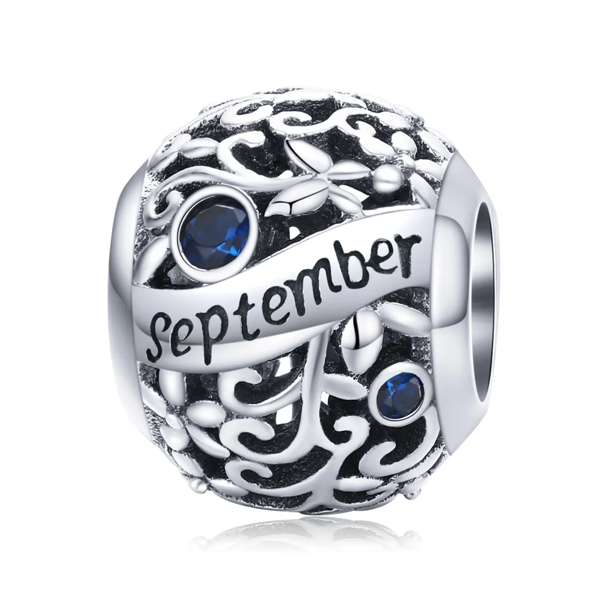 Pandora Style Silver September Birthstone Charm - SCC1385-9