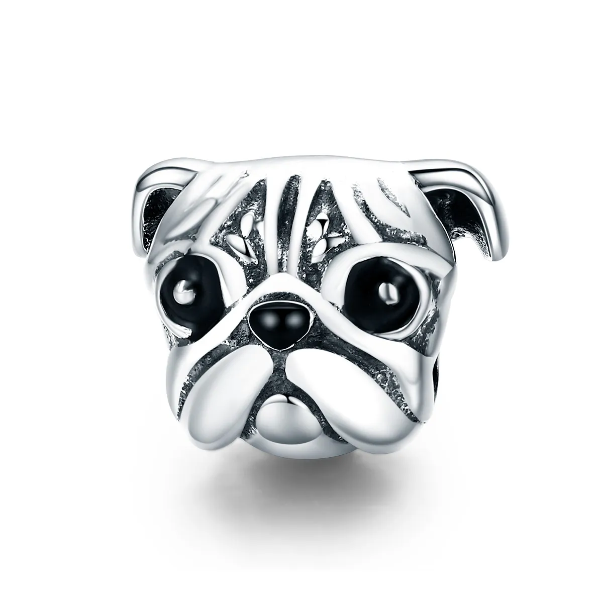 Pandora Style Silver Shar-Pei Dog Charm - SCC834