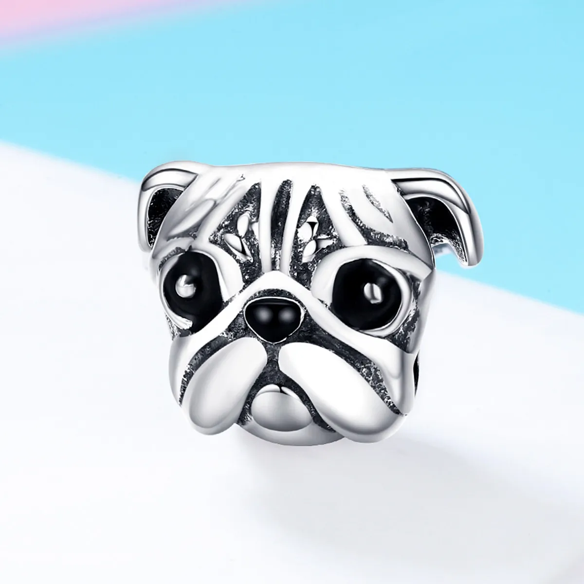 Pandora Style Silver Shar-Pei Dog Charm - SCC834