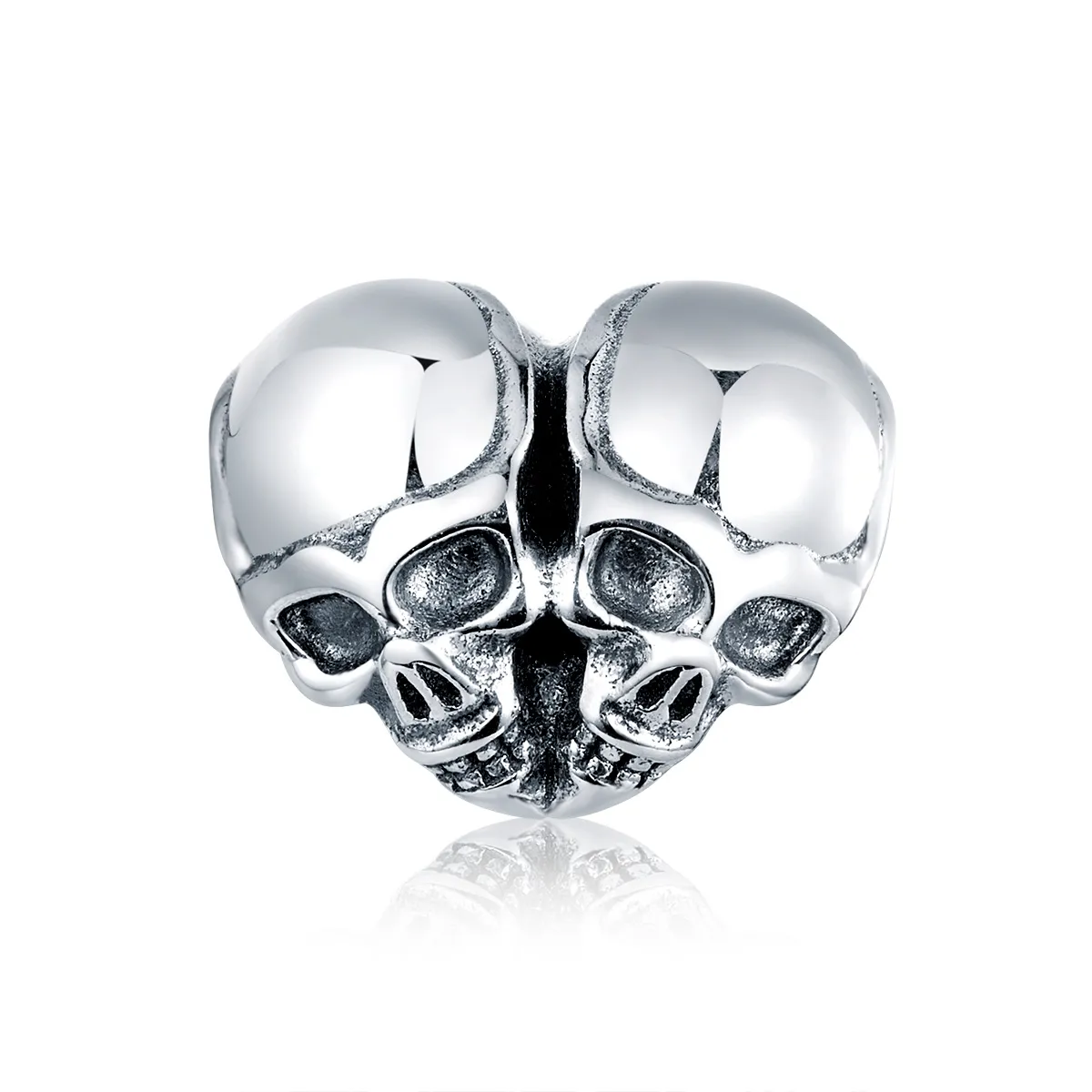 Pandora Style Silver Skulls Charm - SCC1519