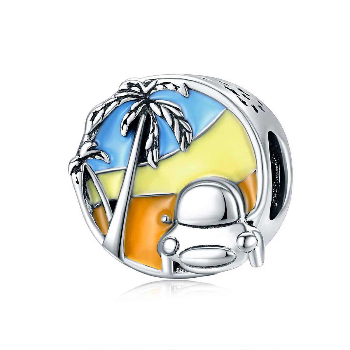 pandora style silver summer journey charm scc1530