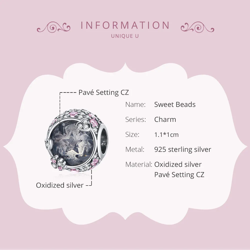 Pandora Style Silver Sweet Charm - SCC1809