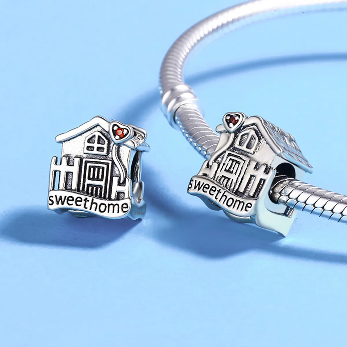 Pandora Style Silver Sweethome Charm - SCC416